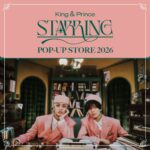 King & Prince POP-UP STORE 2026 STARRING｜1月16日(金)〜1月25日(日) 福岡PARCOで映画世界観を楽しめるポップアップ開催